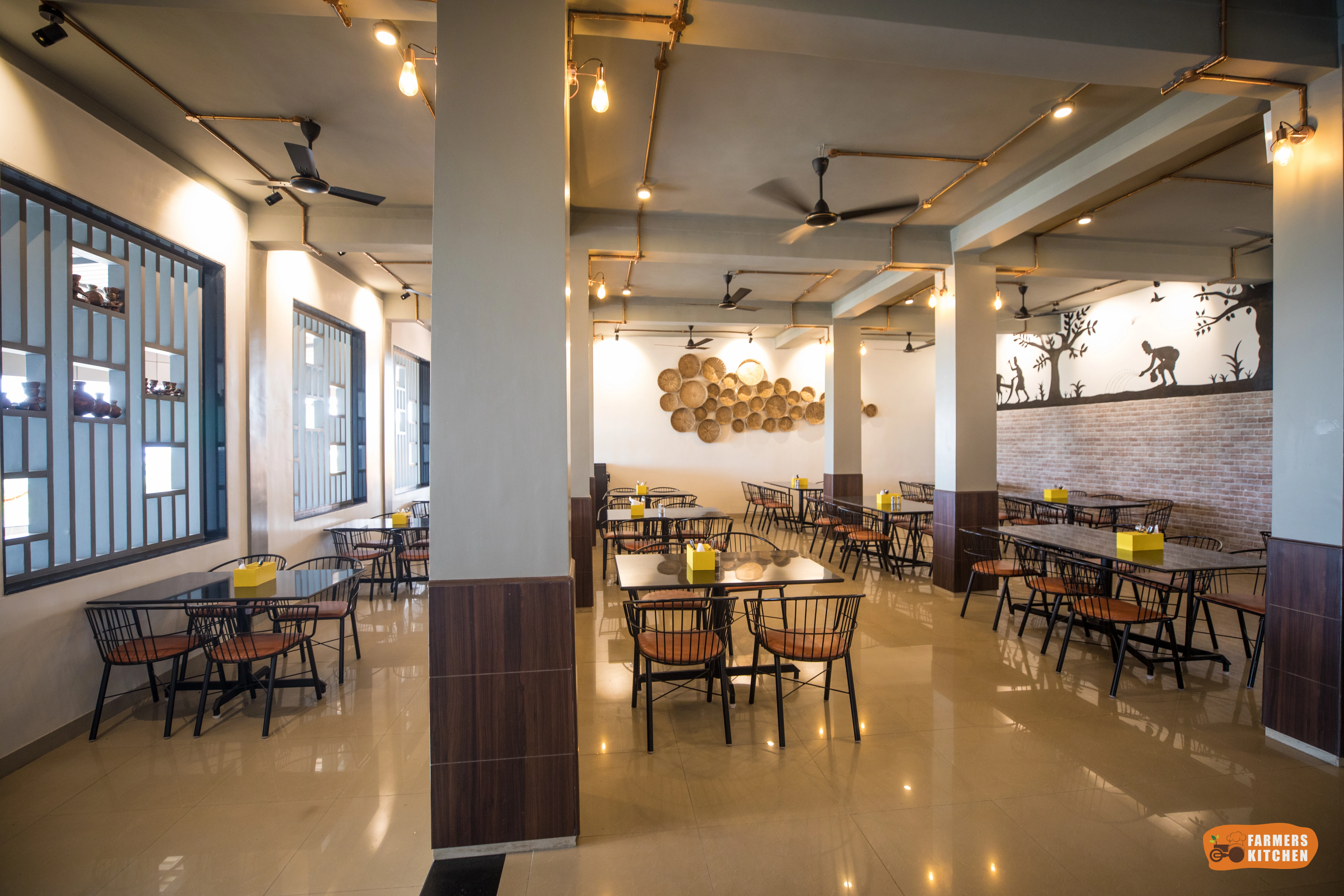 Family dining at The Farmer's Kitchen Shirwal - warm and welcoming restaurant